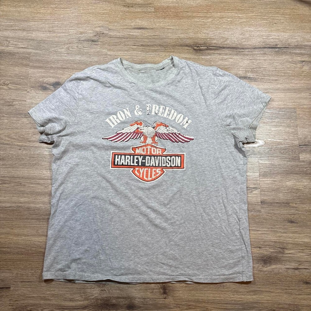 Harley‎ Davidson Men's Grey T-shirt
